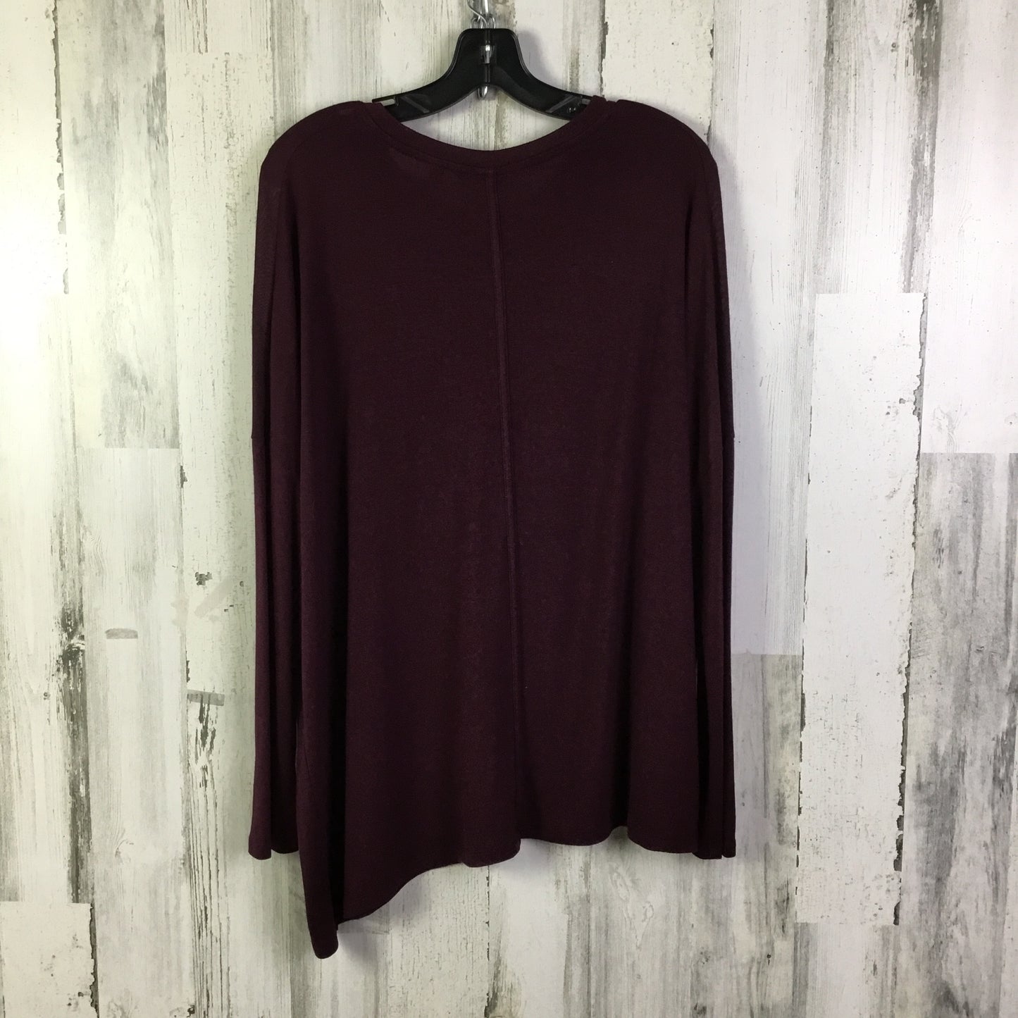 Top Long Sleeve Basic By Athleta In Purple, Size: S