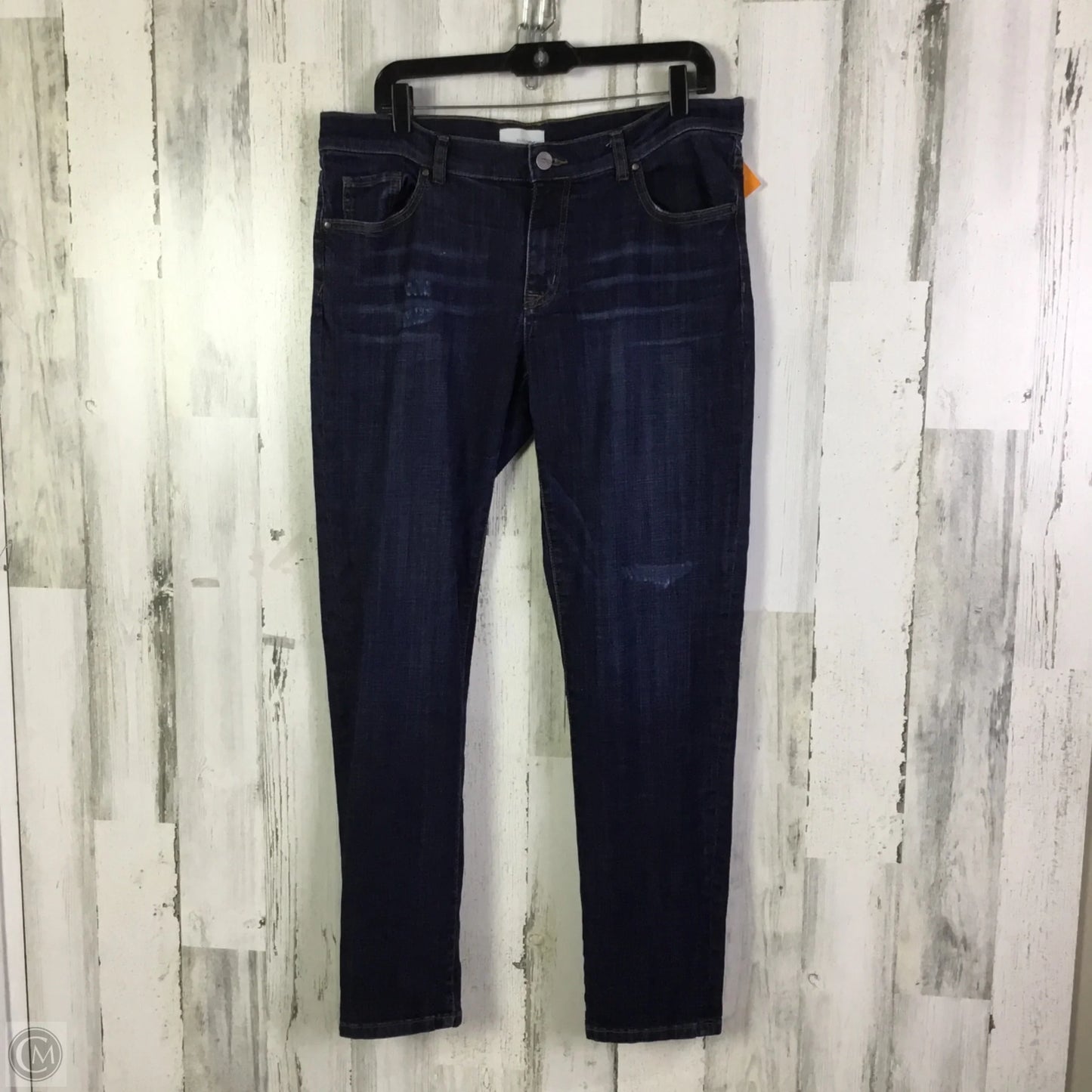 Jeans Straight By Halogen In Blue Denim, Size: 10
