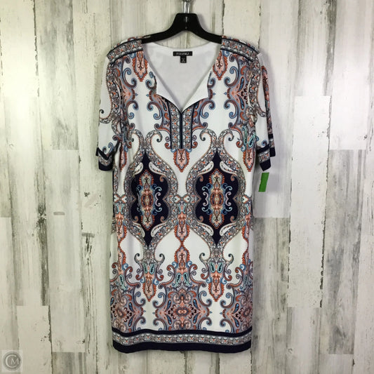 Dress Casual Short By Roz And Ali In White, Size: Xl