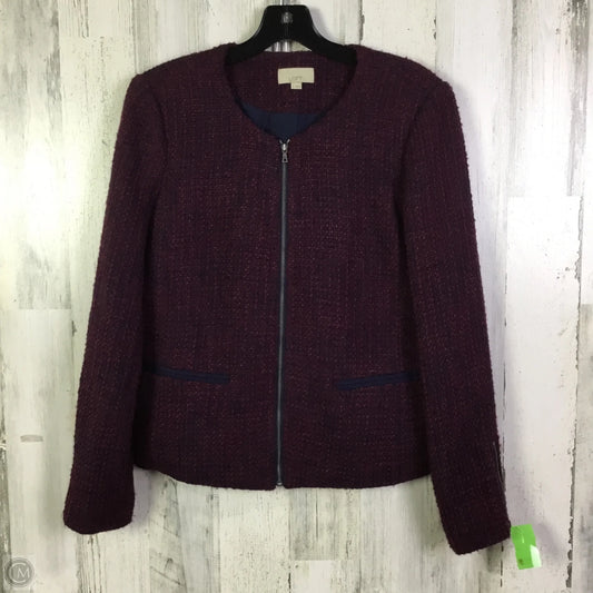 Blazer By Loft In Maroon, Size: M