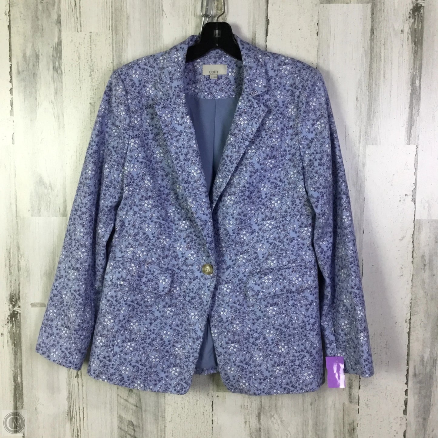 Blazer By Loft In Blue, Size: S