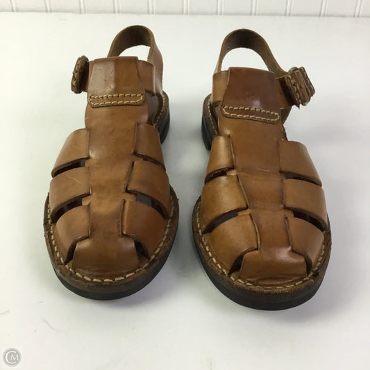 Sandals Flats By Cole-haan In Brown, Size: 6.5