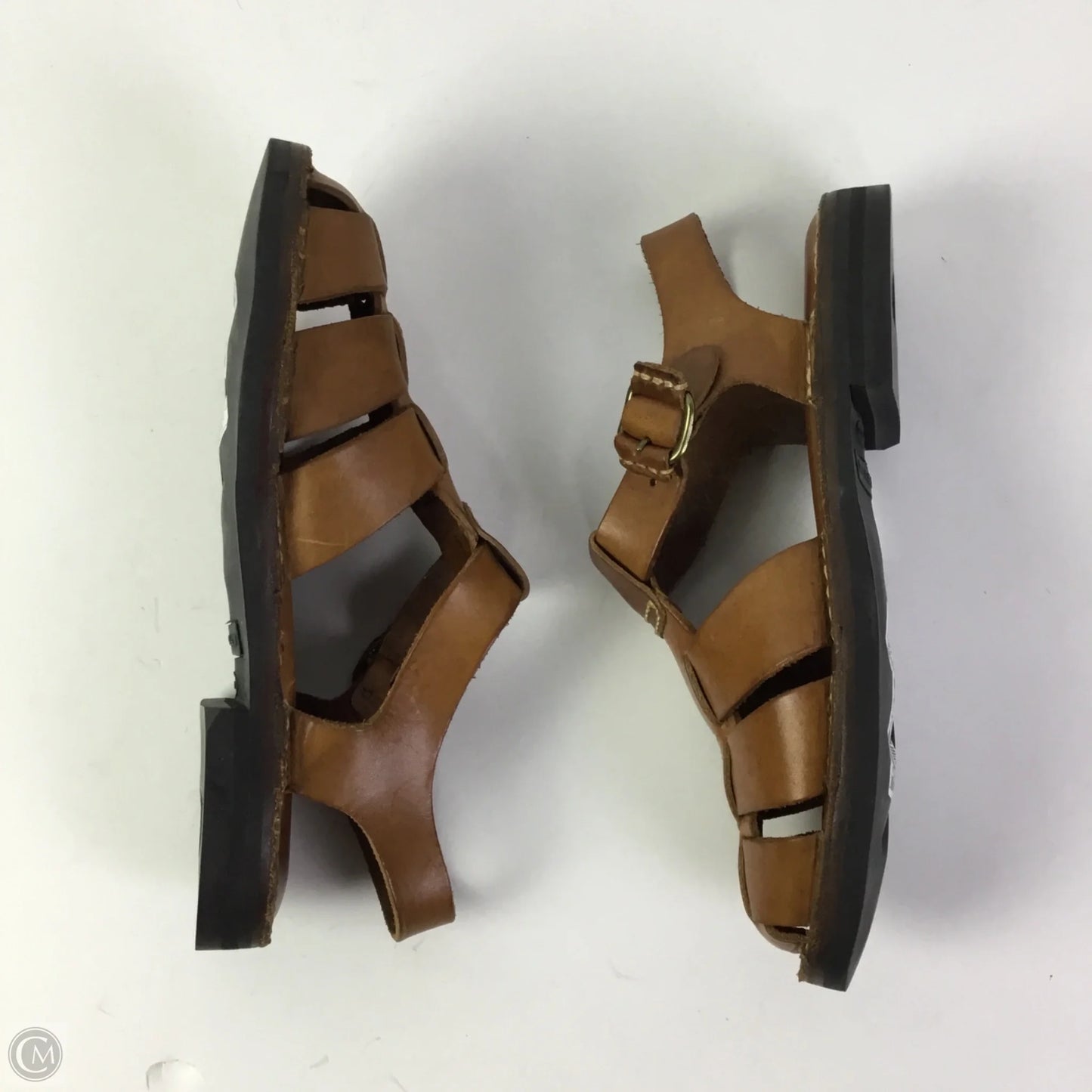 Sandals Flats By Cole-haan In Brown, Size: 6.5