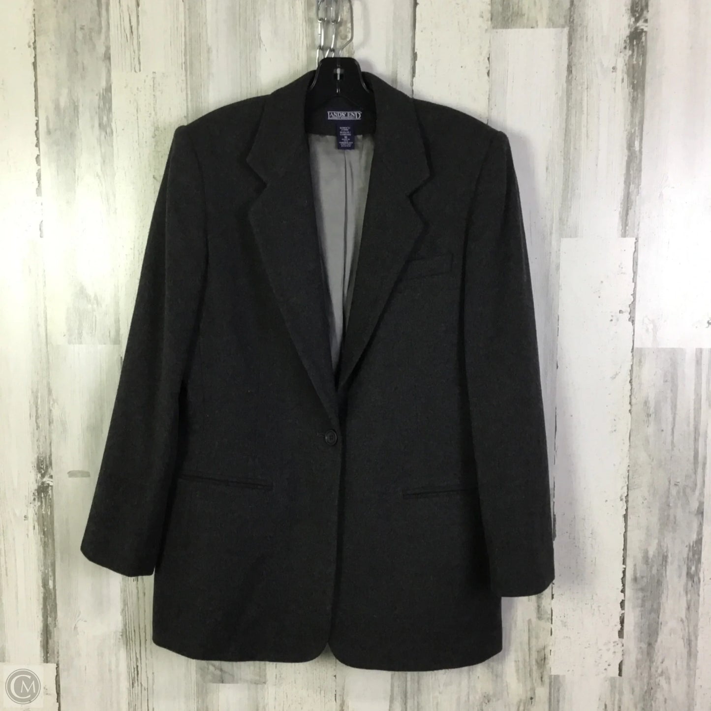 Blazer By Lands End In Grey, Size: M