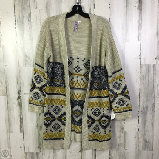 Sweater Cardigan By Alya In Cream, Size: M