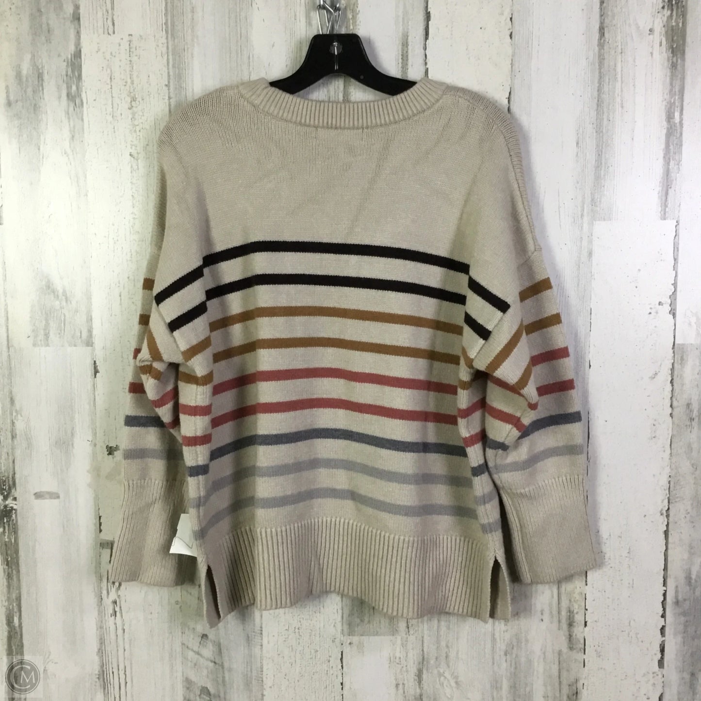 Sweater By Philosophy In Cream, Size: 1x