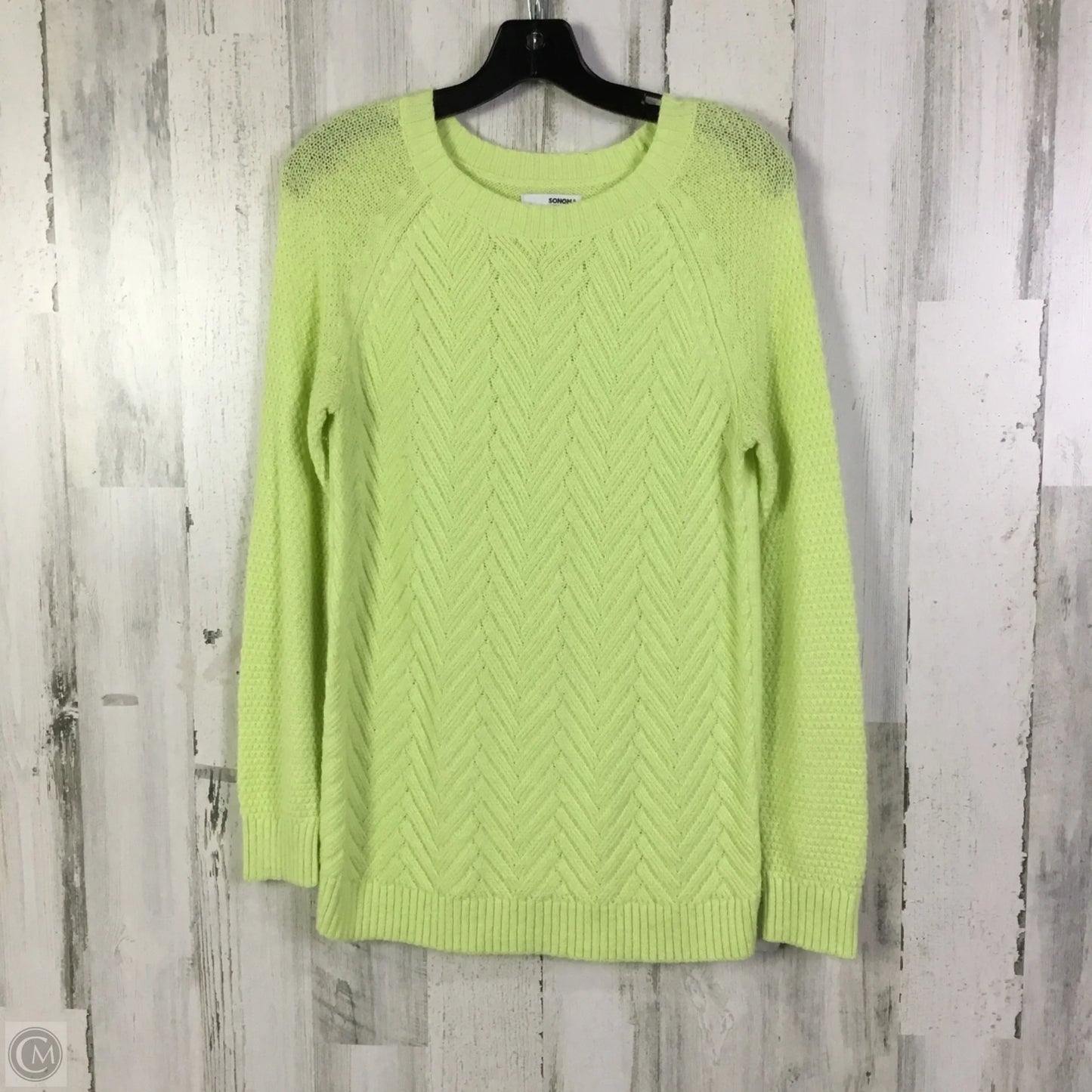 Sweater By Sonoma In Green, Size: S