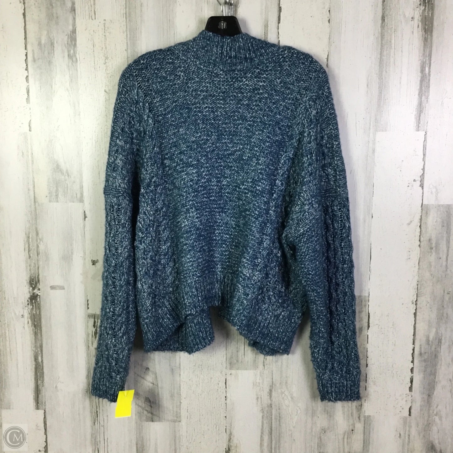 Sweater Cardigan By Cabi In Blue, Size: M
