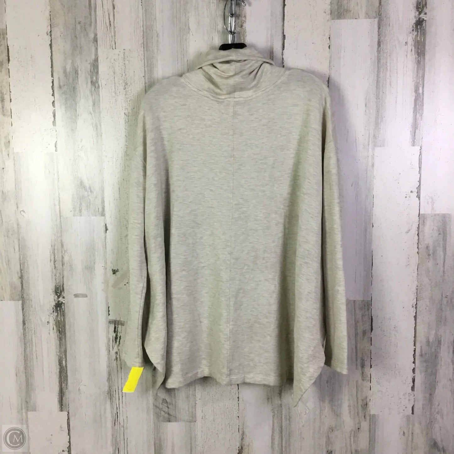Top Long Sleeve By Athleta In Cream, Size: S