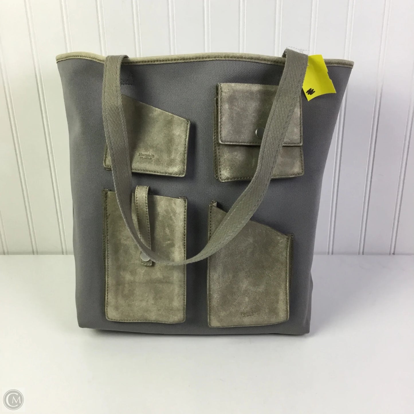 Handbag Leather By Hammitt, Size: Large