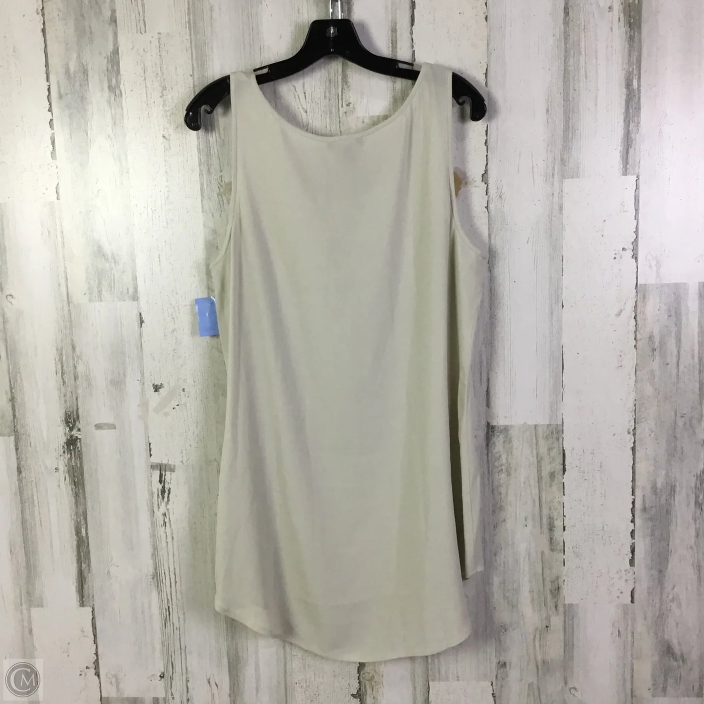 Top Sleeveless By Eileen Fisher In Cream, Size: L