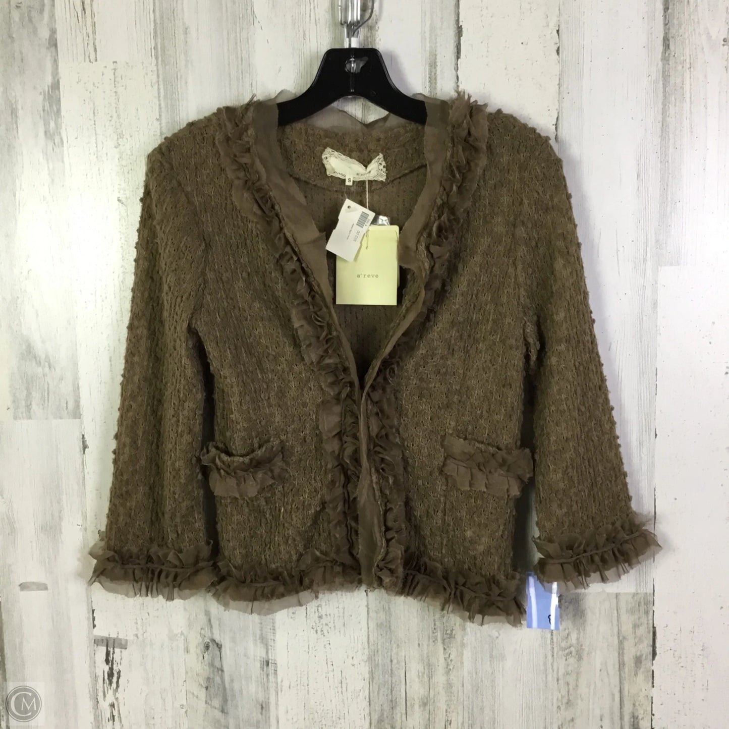 Cardigan By Areve In Brown, Size: S