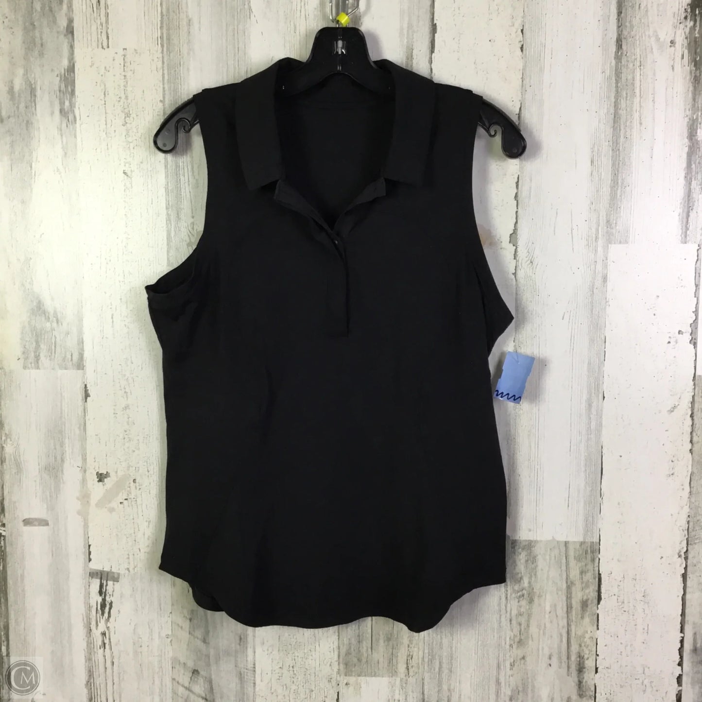 Athletic Tank Top By Lululemon In Black, Size: M