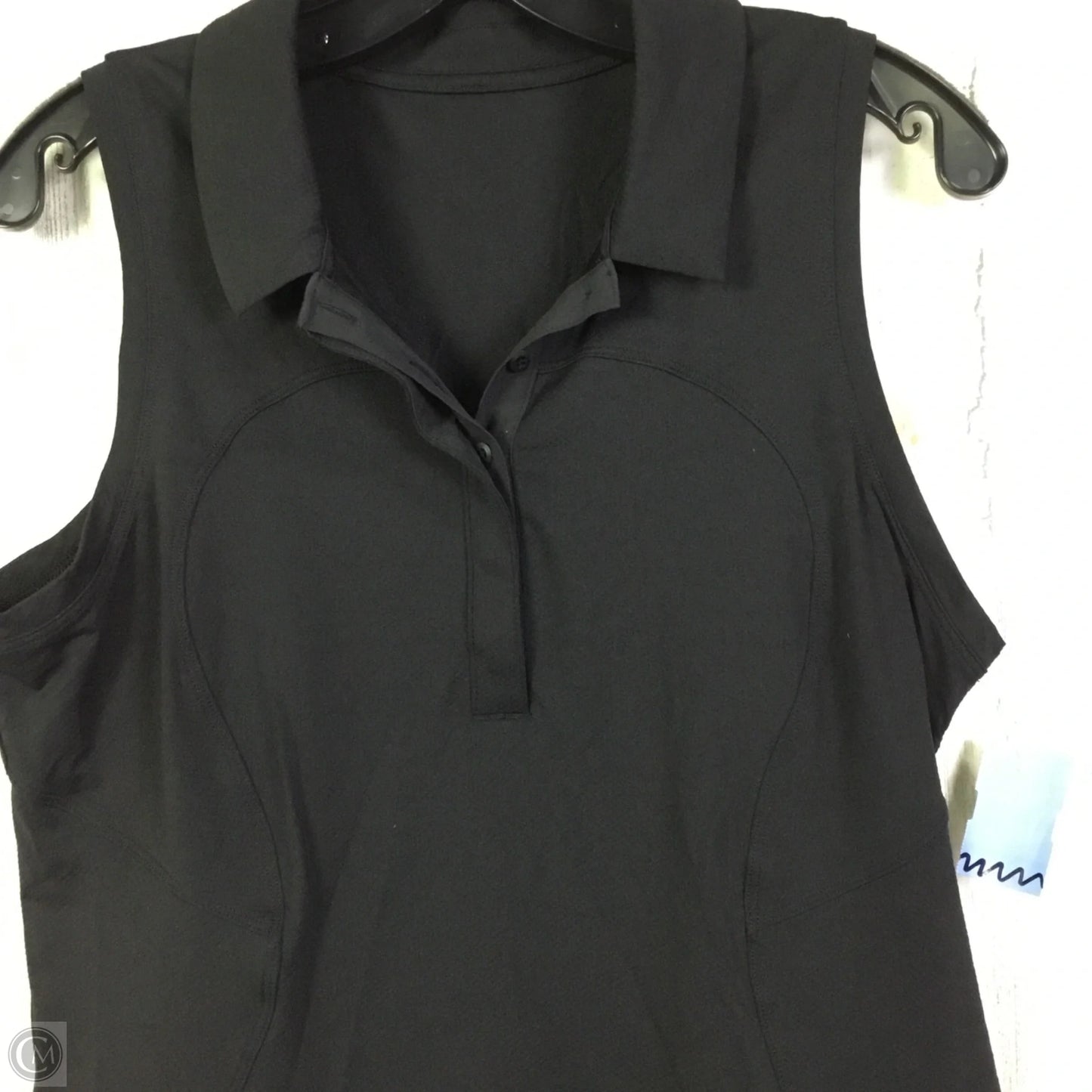 Athletic Tank Top By Lululemon In Black, Size: M