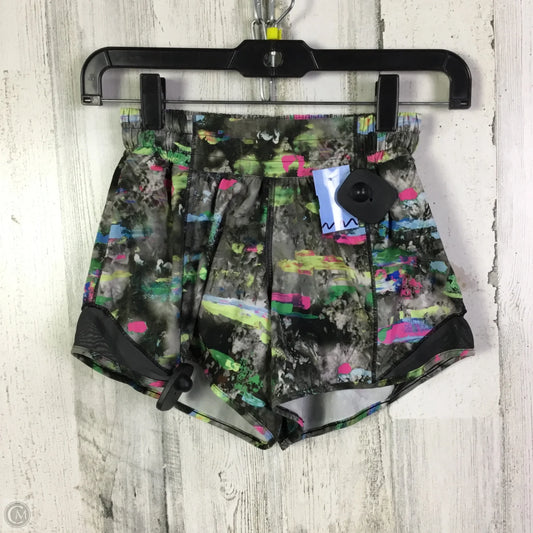 Athletic Shorts By Lululemon In Green, Size: 2