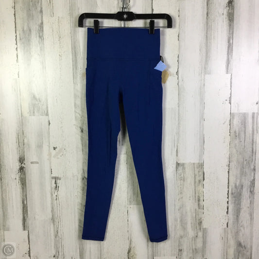 Athletic Leggings By Athleta In Blue, Size: Xxs