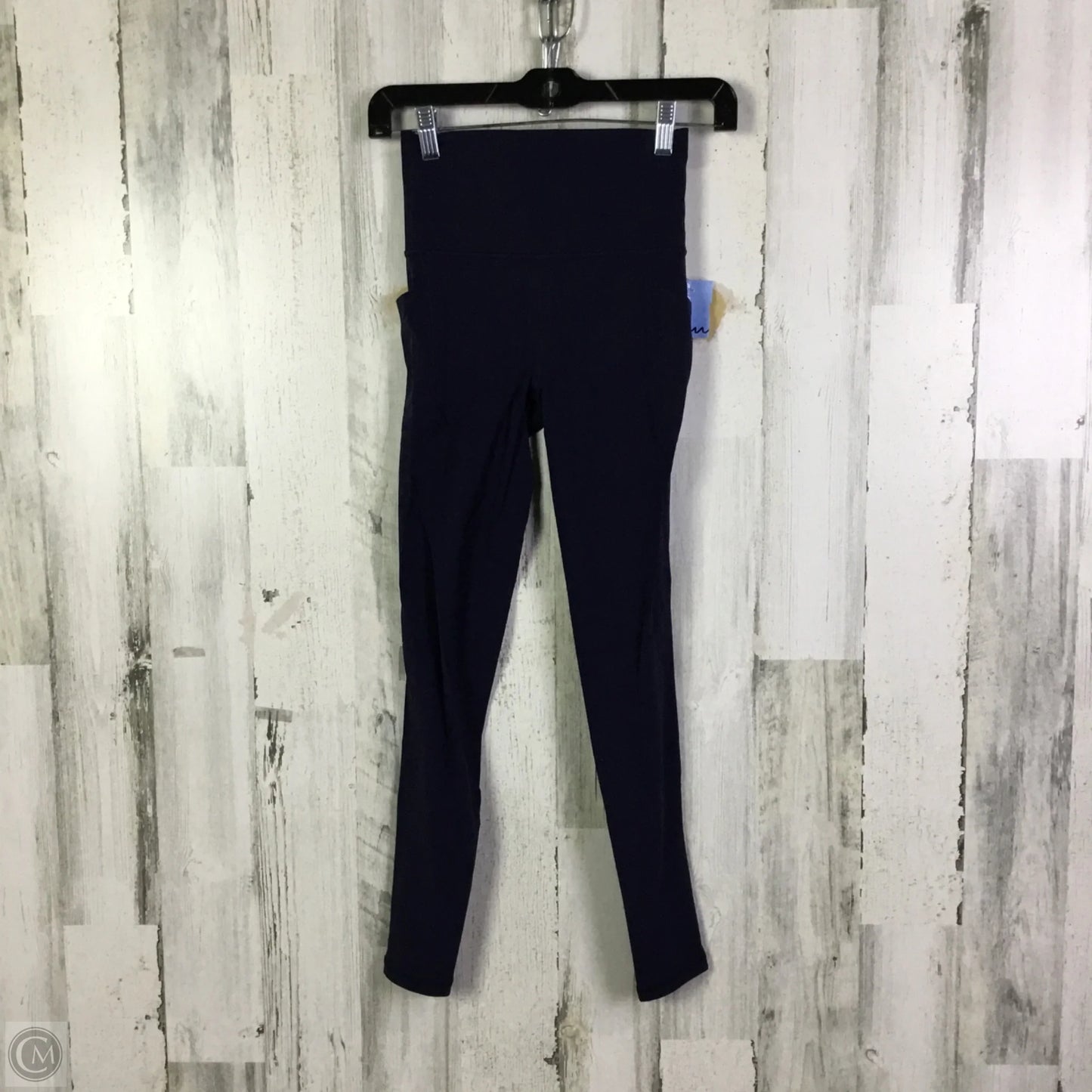 Athletic Leggings By Athleta In Navy, Size: Xxs