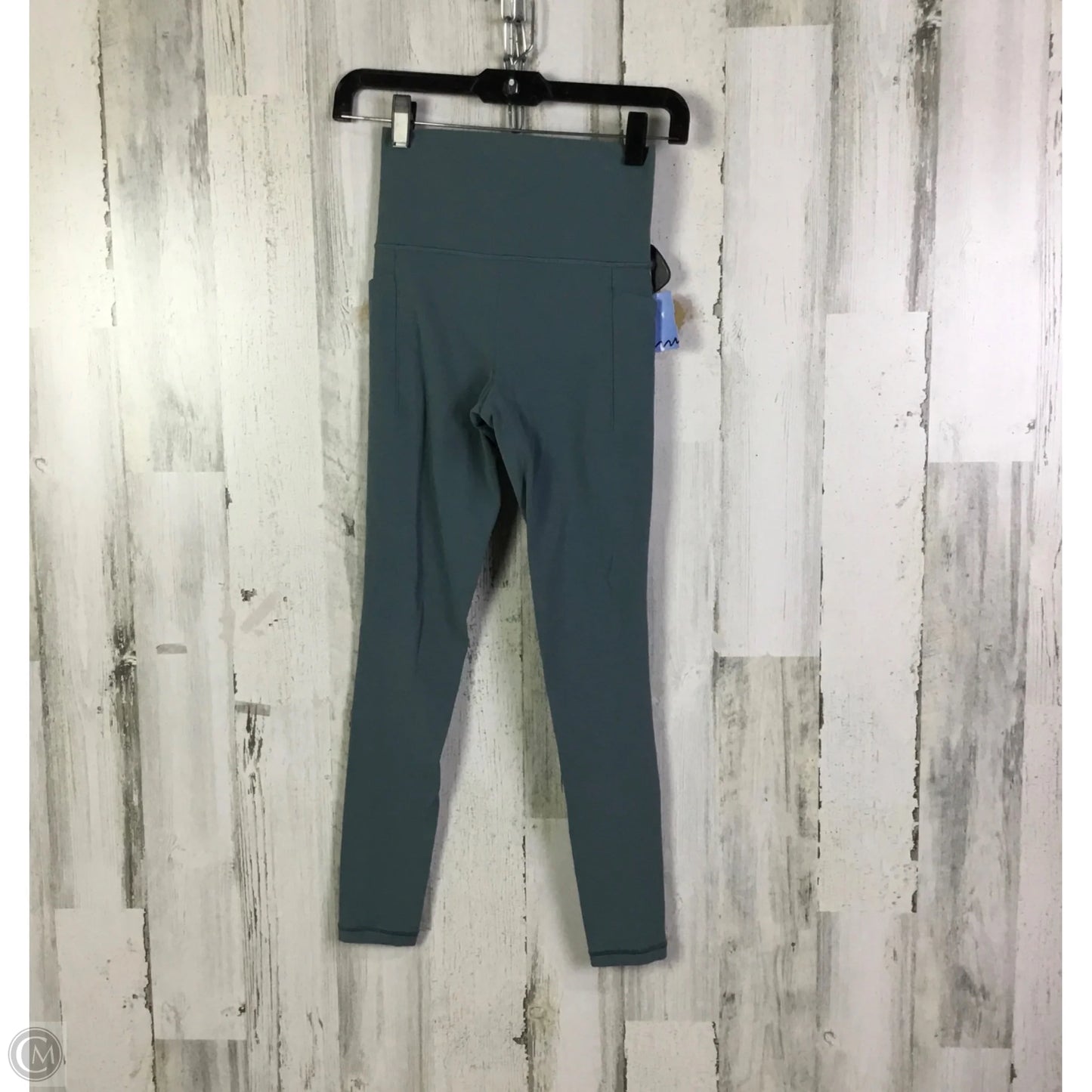 Athletic Leggings By Athleta In Green, Size: Xxs