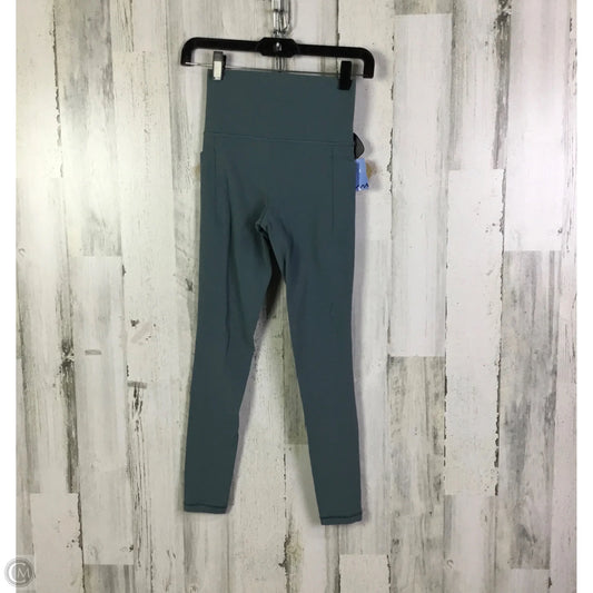 Athletic Leggings By Athleta In Green, Size: Xxs