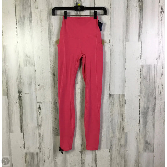 Athletic Leggings By Lululemon In Pink, Size: 2