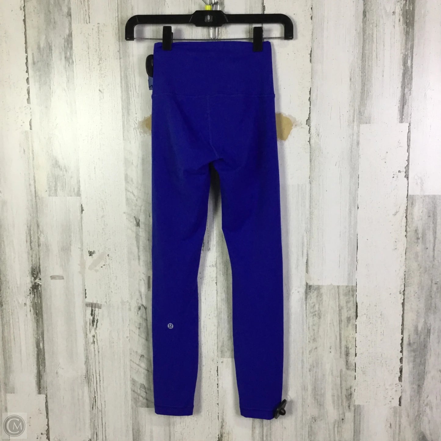 Athletic Leggings By Lululemon In Blue, Size: 4