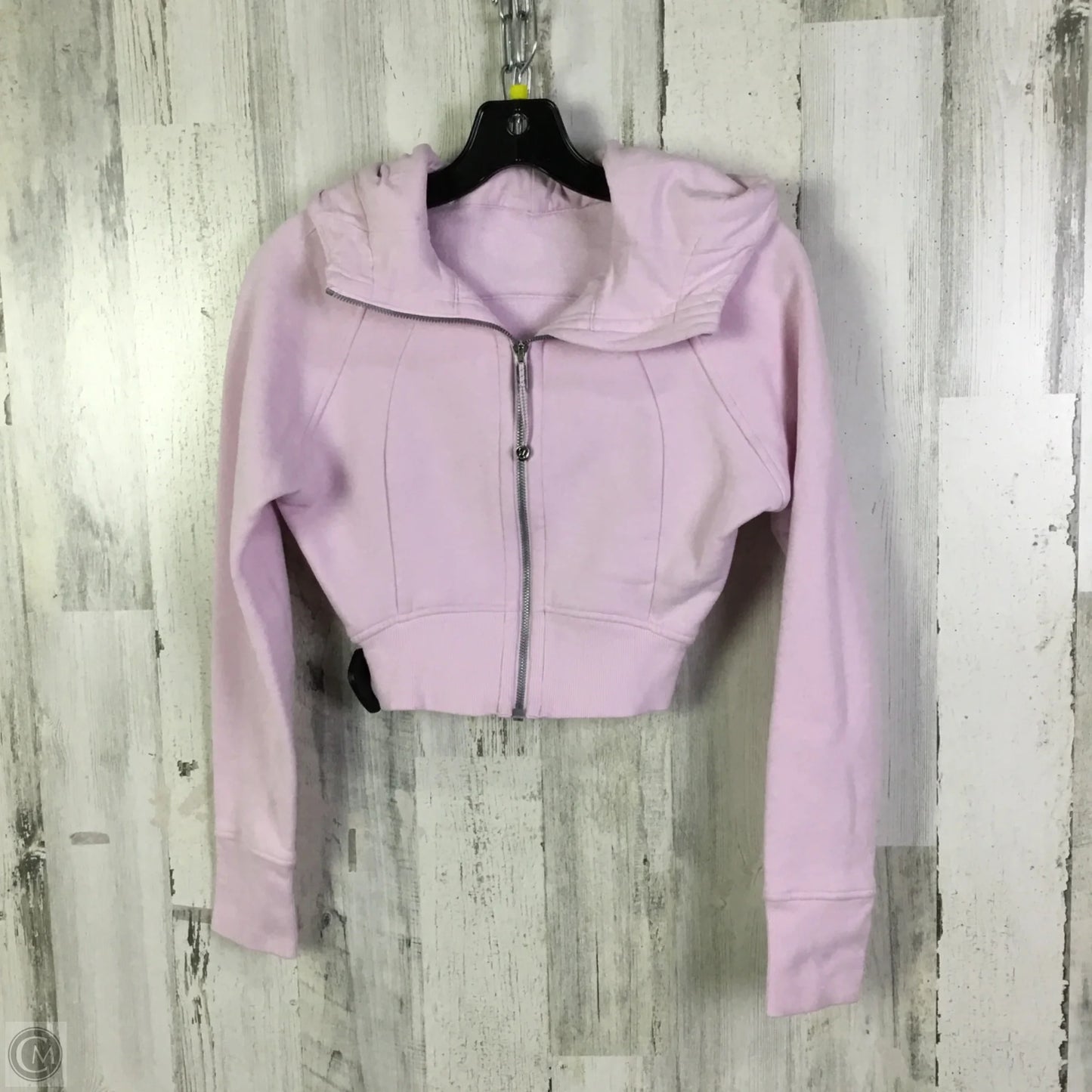 Athletic Jacket By Lululemon In Pink, Size: Xs