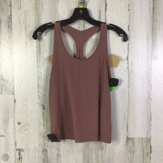 Athletic Tank Top By Lululemon In Pink, Size: S