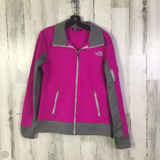 Athletic Jacket By The North Face In Pink, Size: M