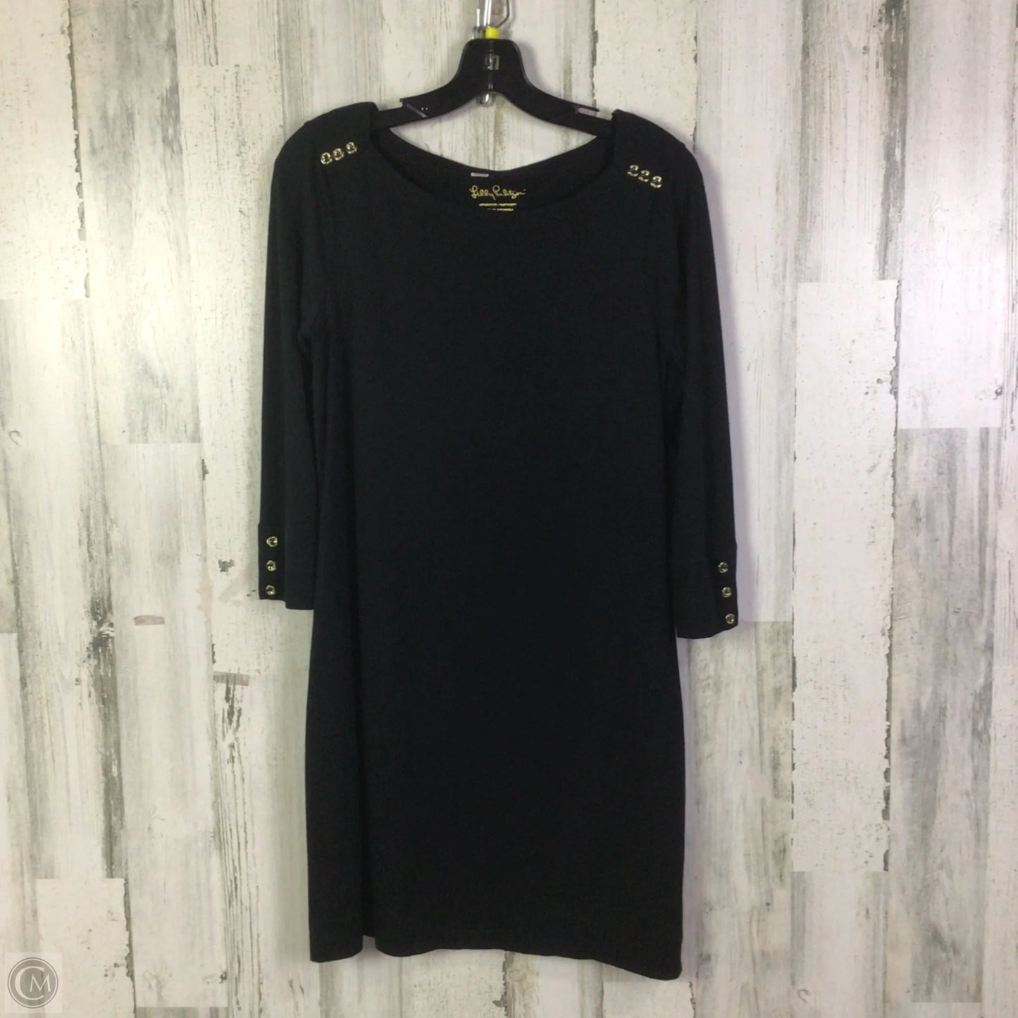 Dress Designer By Lilly Pulitzer In Black, Size: M