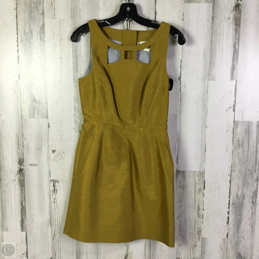 Dress Casual Short By Maeve In Yellow, Size: Xs