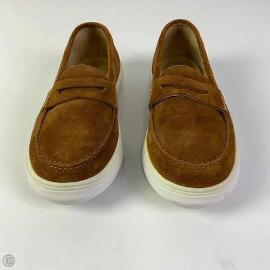 Shoes Flats By Clothes Mentor In Brown, Size: 6.5