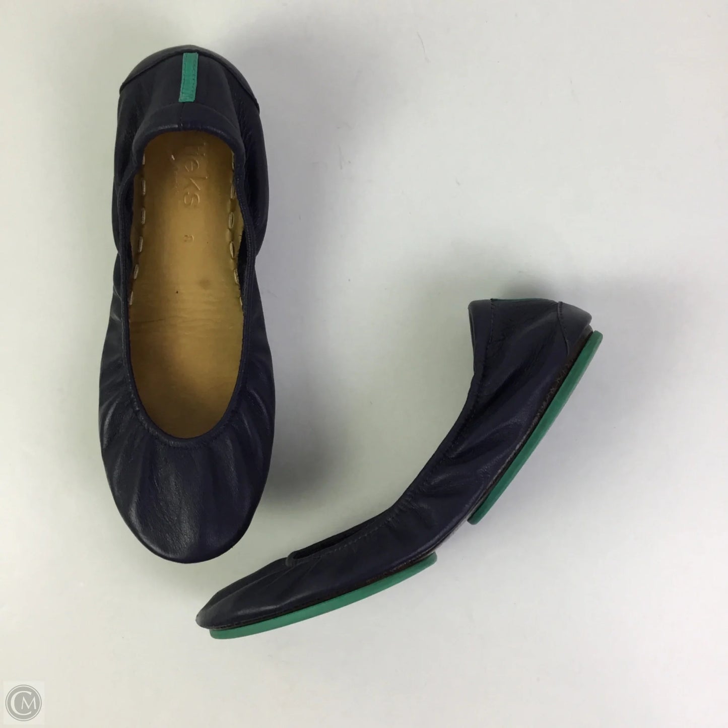 Shoes Flats By Tieks In Navy, Size: 8