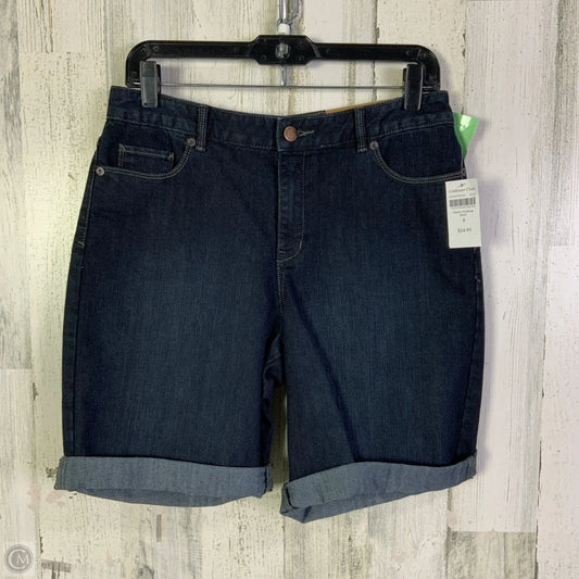 Shorts By Coldwater Creek In Blue Denim, Size: 8