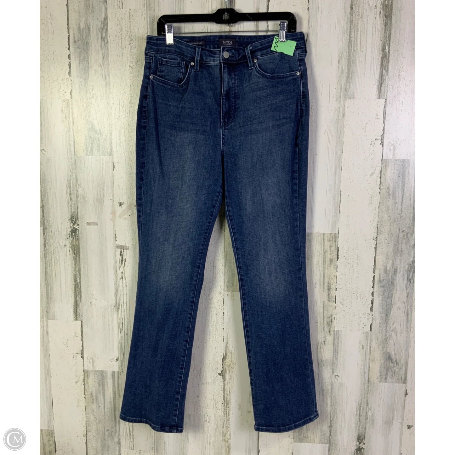 Jeans Boot Cut By Not Your Daughters Jeans In Blue Denim, Size: 12