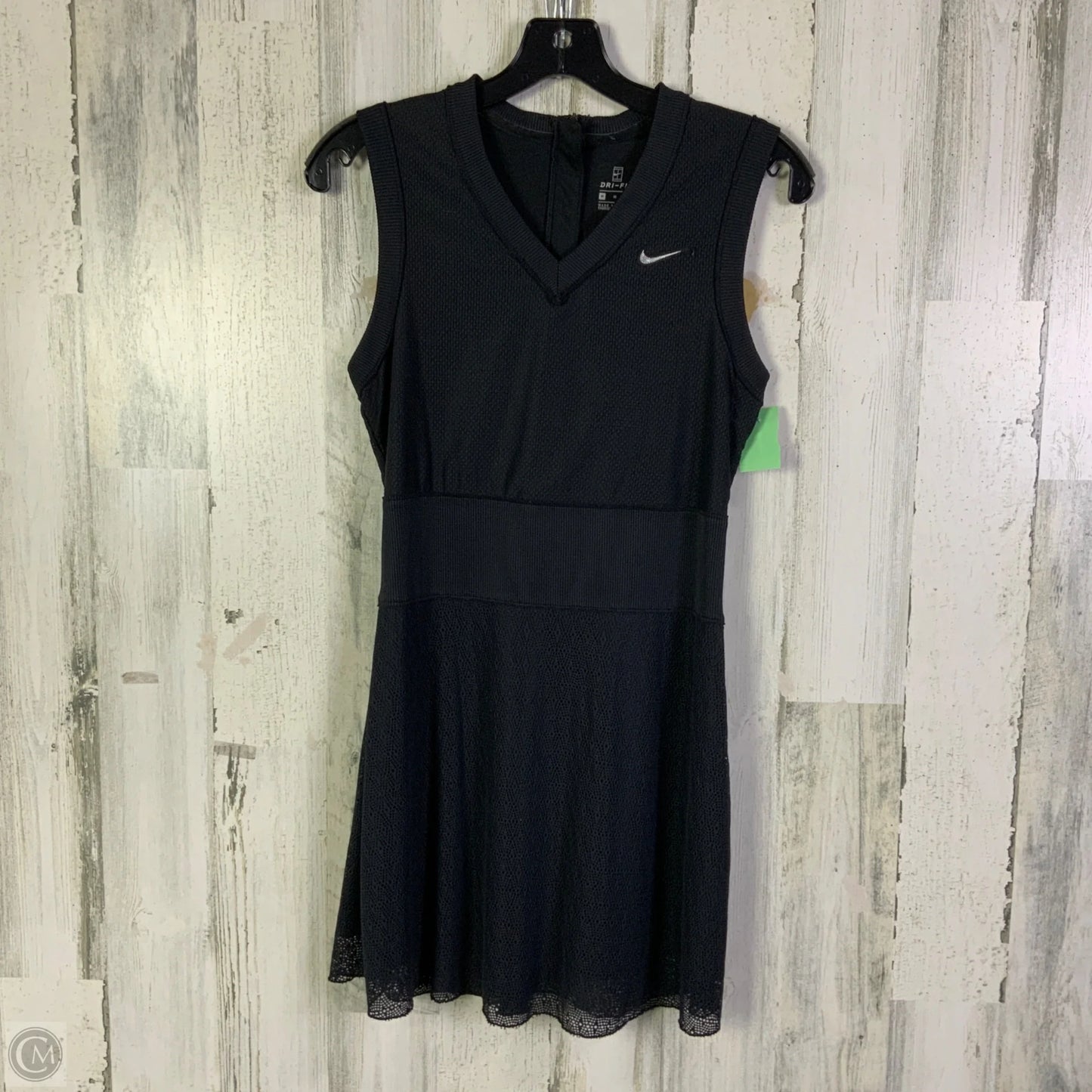 Athletic Dress By Nike Apparel In Black, Size: M
