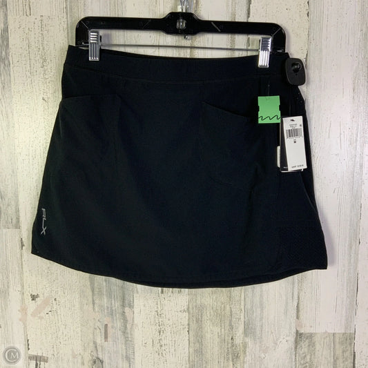 Athletic Skort By Rlx In Black, Size: M