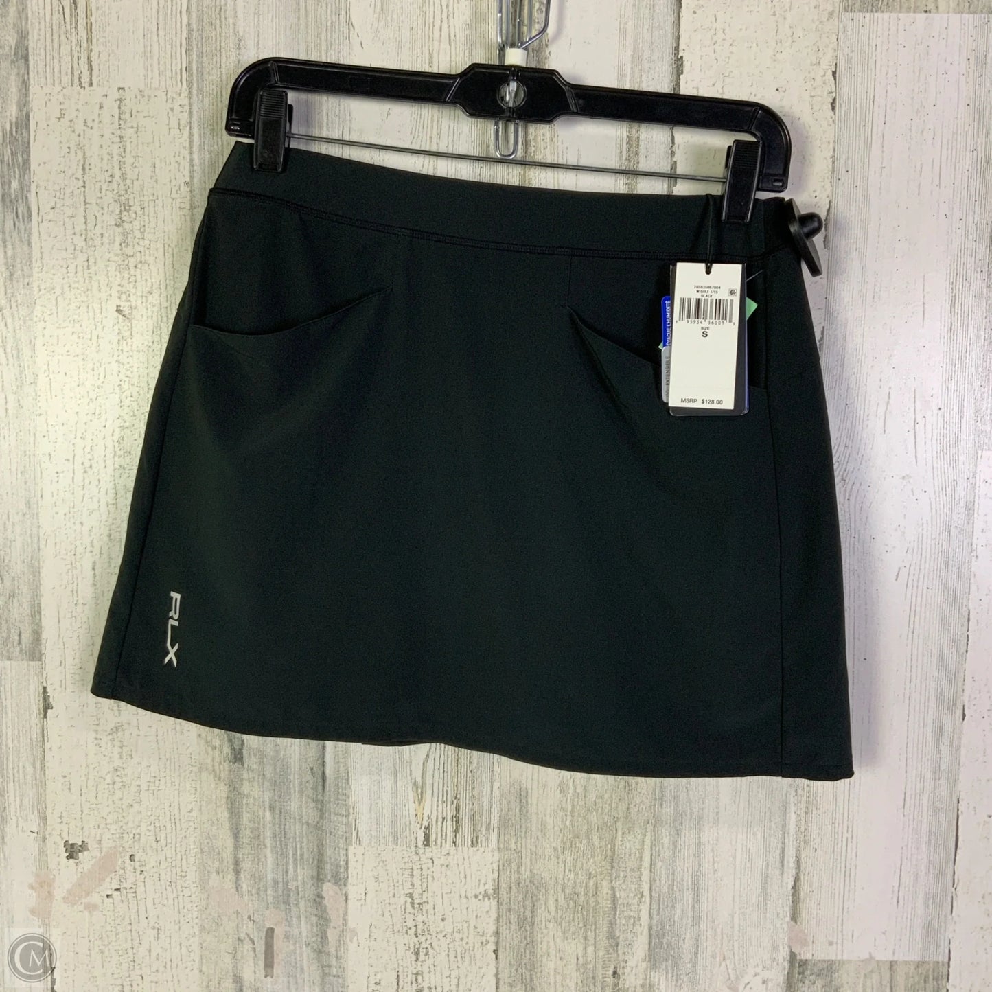 Athletic Skort By Rlx In Black, Size: S