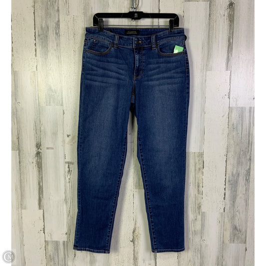 Jeans Boyfriend By Talbots In Blue Denim, Size: 8