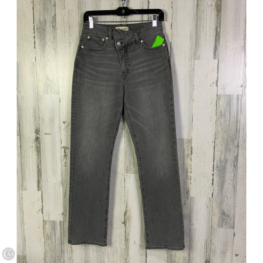Jeans Straight By Madewell In Grey Denim, Size: 2