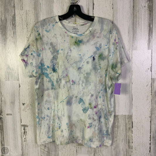 Top Short Sleeve By Polo Ralph Lauren In White, Size: Xl