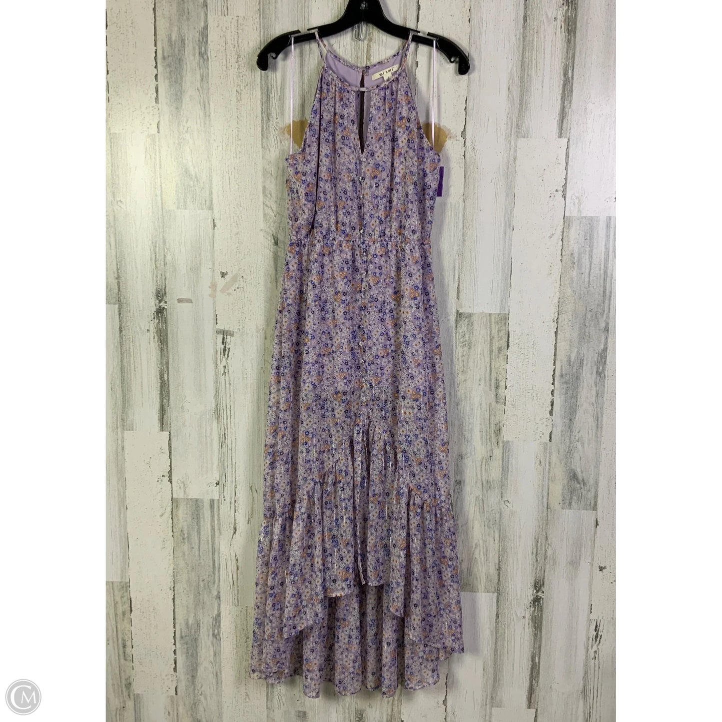 Dress Casual Midi By Mi Ami In Purple, Size: S