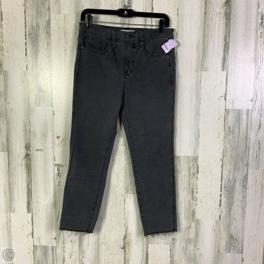 Jeans Skinny By Madewell In Grey Denim, Size: 6