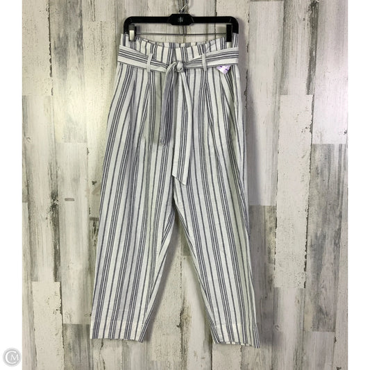 Pants Wide Leg By Madewell In White, Size: 6