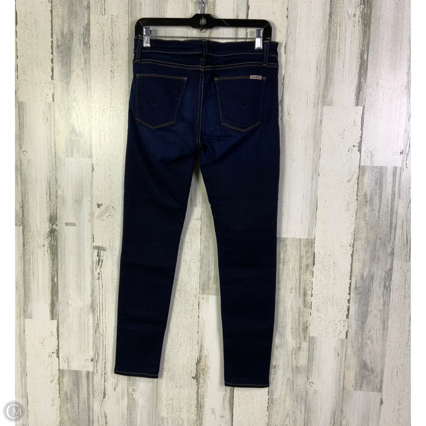 Jeans Skinny By Hudson In Blue Denim, Size: 4