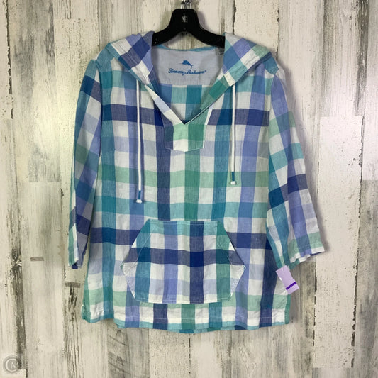Top 3/4 Sleeve By Tommy Bahama In Blue, Size: M