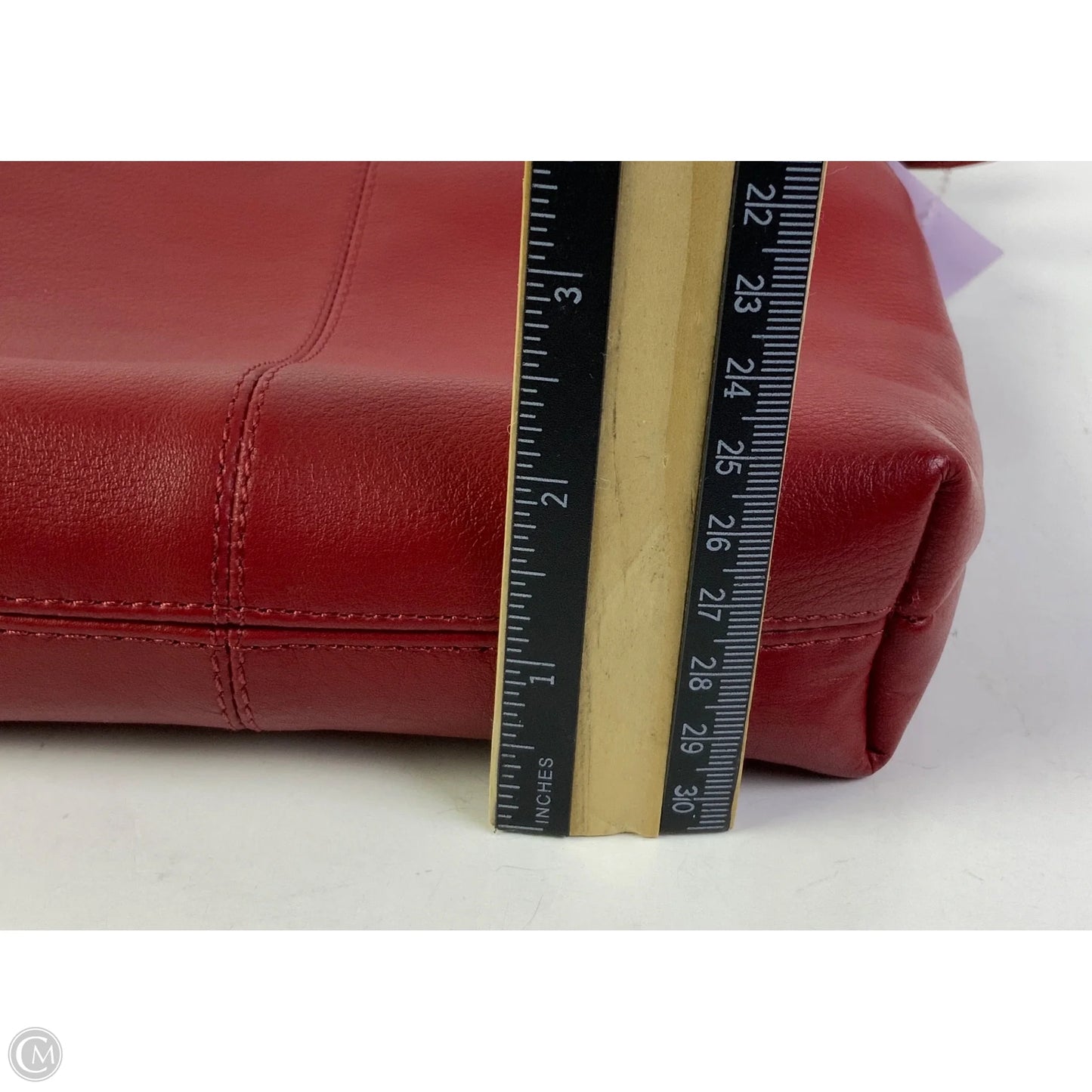 Crossbody Leather By Clothes Mentor, Size: Small