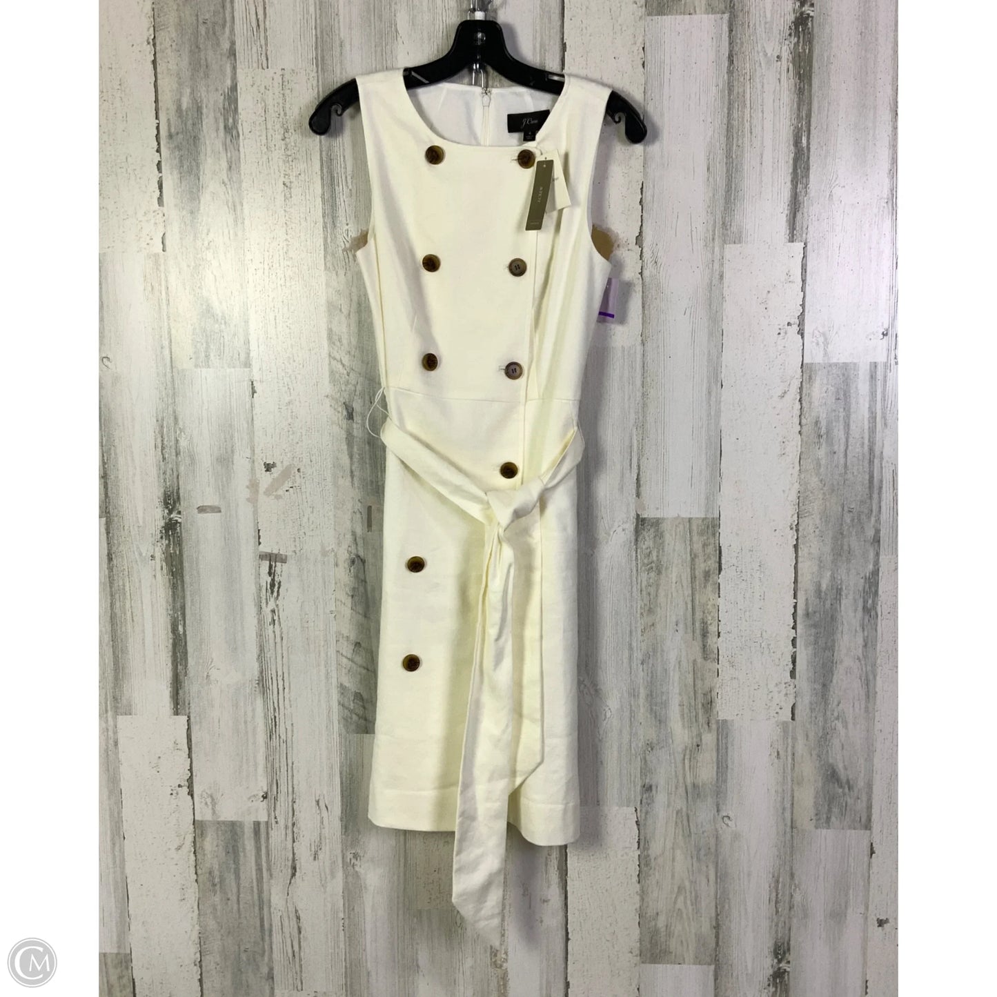 Dress Casual Short By J. Crew In Cream, Size: S