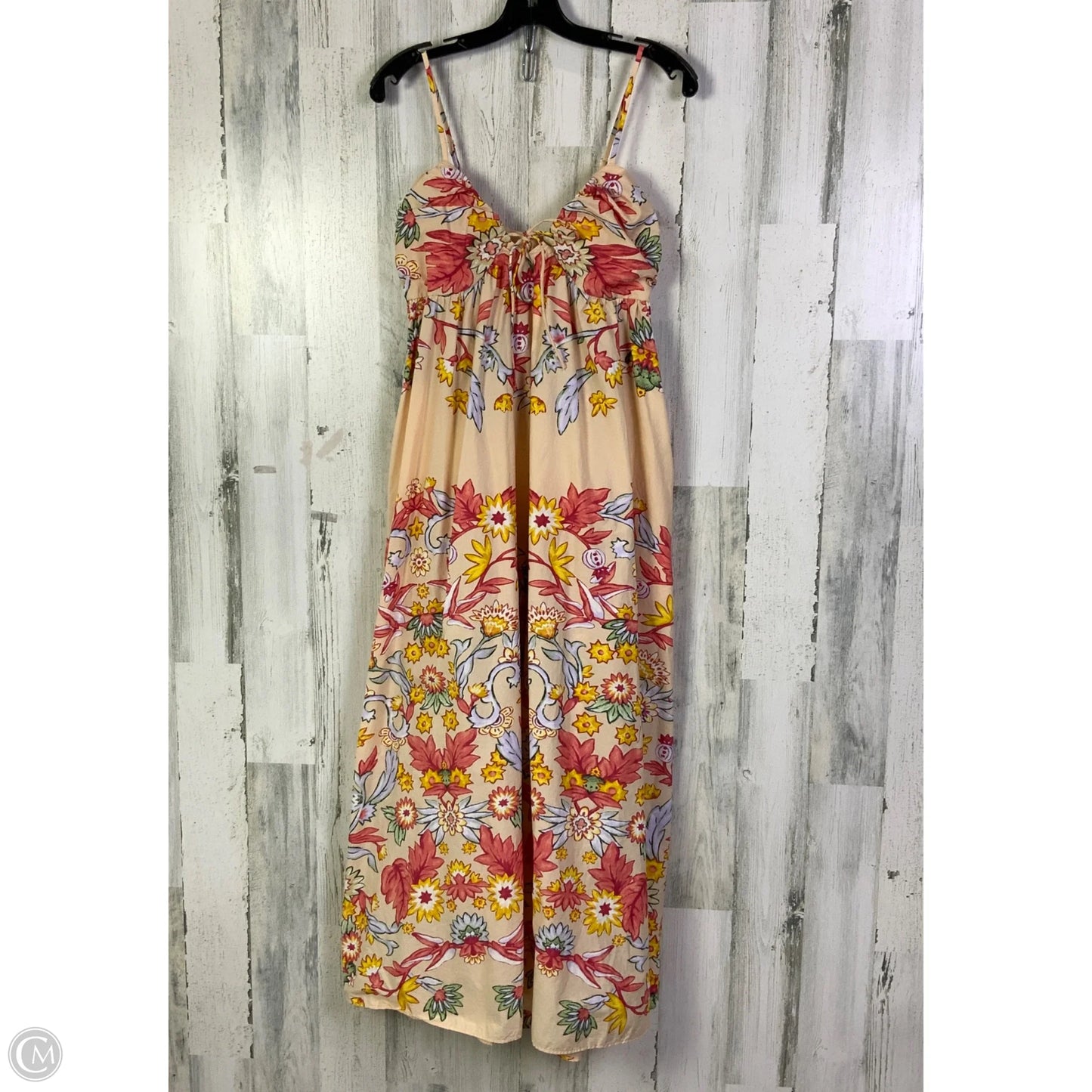 Dress Casual Midi By J. Crew In Peach, Size: S