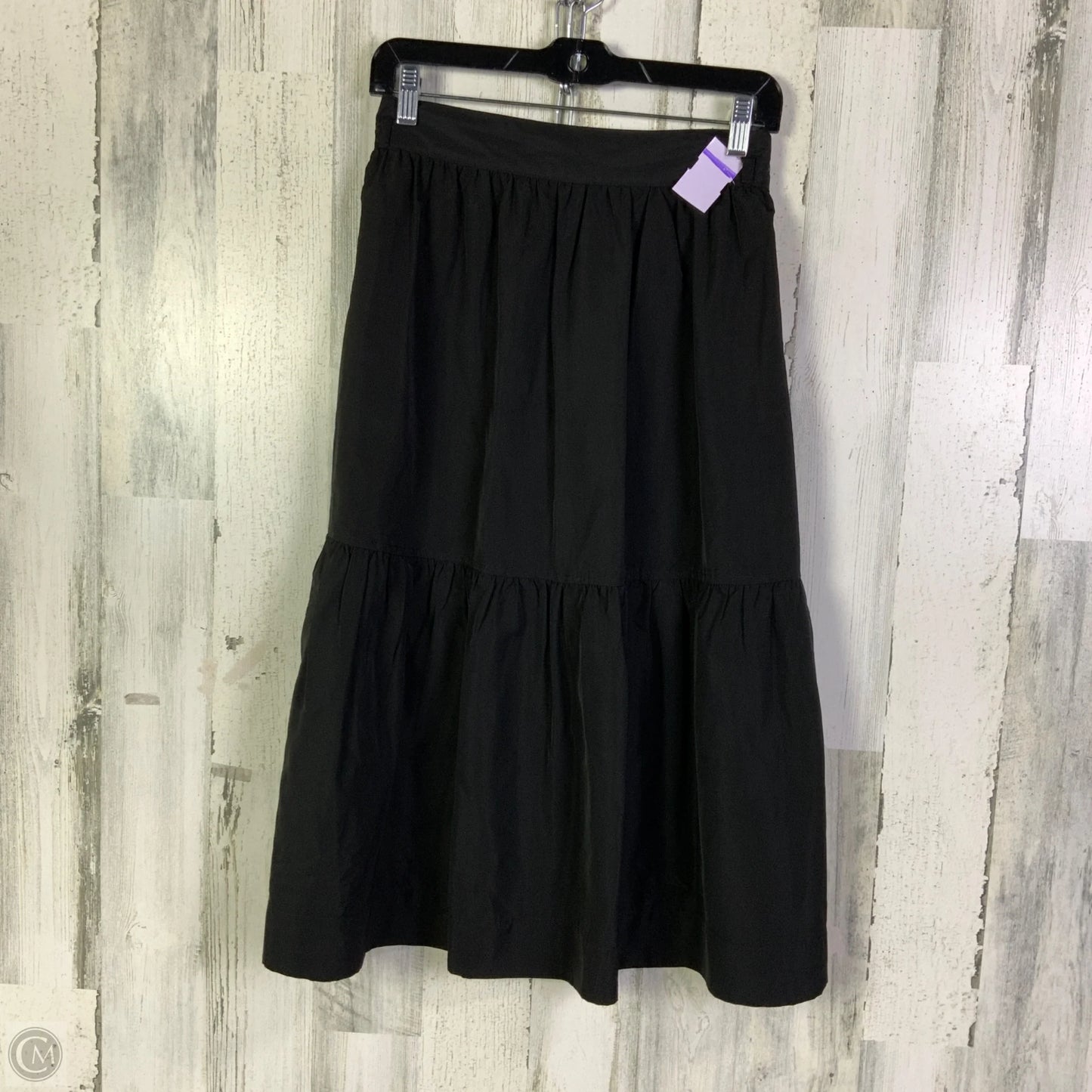 Skirt Mini & Short By Free Assembly In Black, Size: 2
