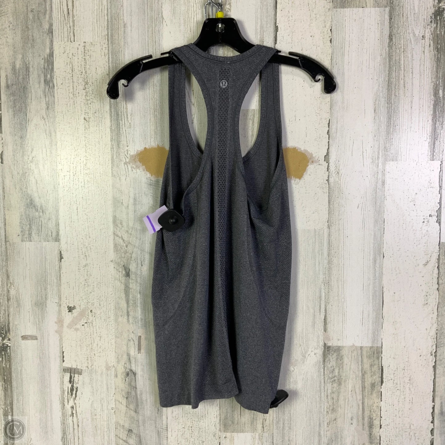 Athletic Tank Top By Lululemon In Grey, Size: 6